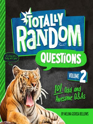 cover image of Totally Random Questions, Volume 2
